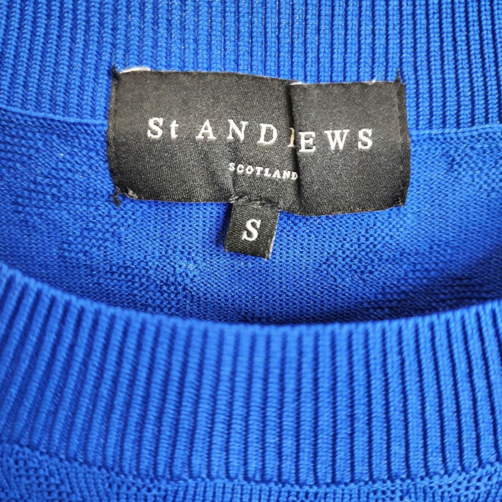 St ANDREWS セントアンドリュース ゴルフ 総柄 ニット セーター 043
