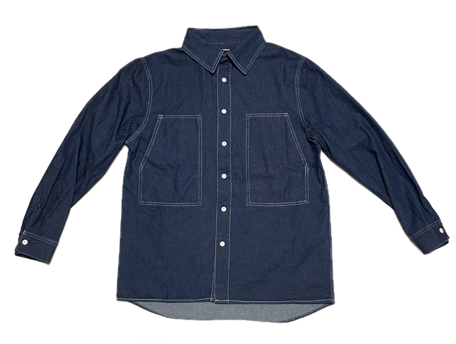 BIG MIKE デニムユーティリティロングスリーブシャツ(新品) - メルカリ