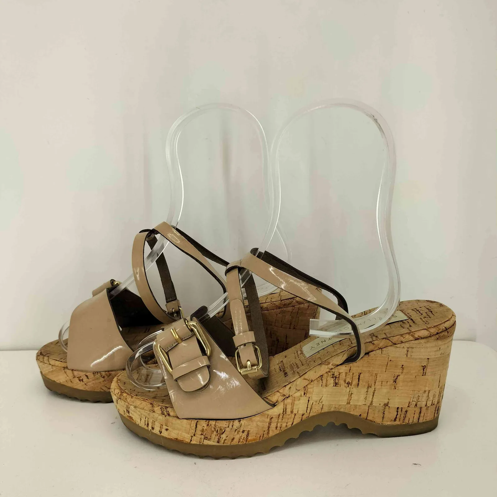 ステラマッカートニー STELLA McCARTNEY スペイン製 コルク パテント