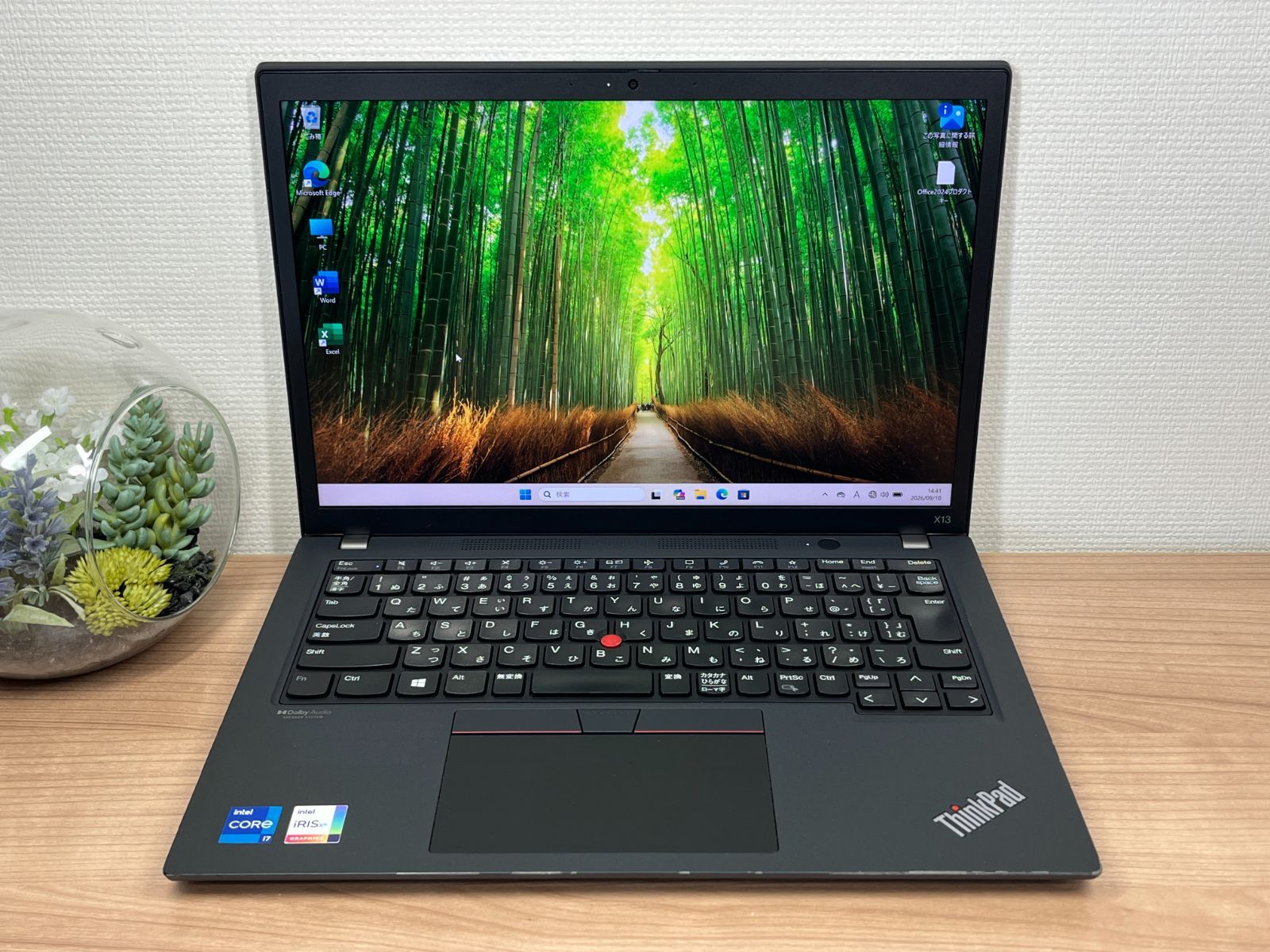 お買い得限定品〉05127 Thinkpad X13 Gen2 32GB 512GB i7 第11世代 office2024 大容量 高性能 ノートパソコン 38,935円