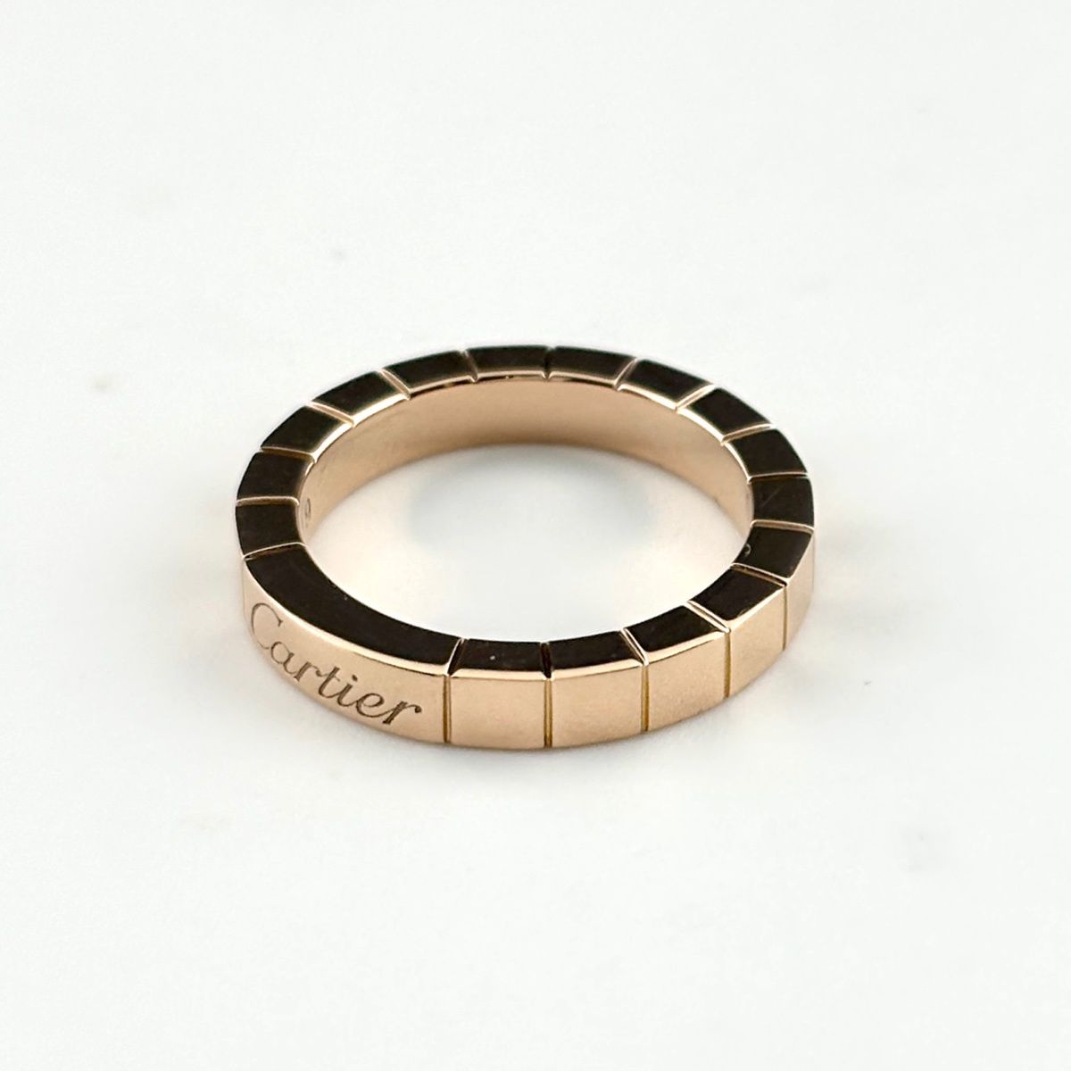 カルティエ CARTIER ラニエールリング PG ピンクゴールド 指輪 リング