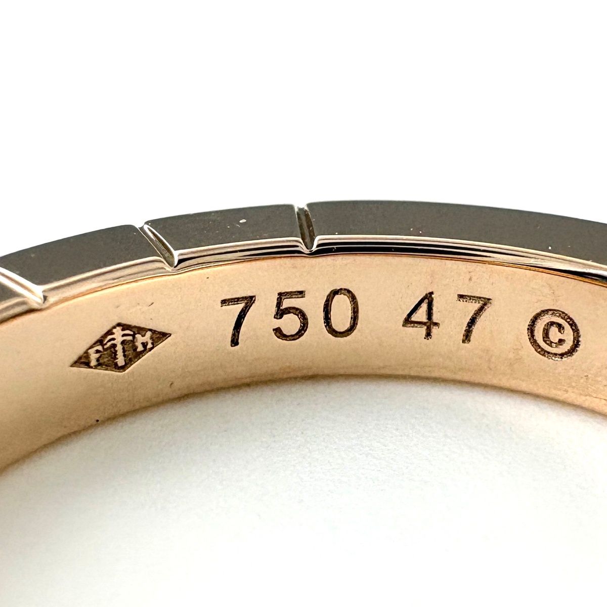 カルティエ CARTIER ラニエールリング PG ピンクゴールド 指輪 リング