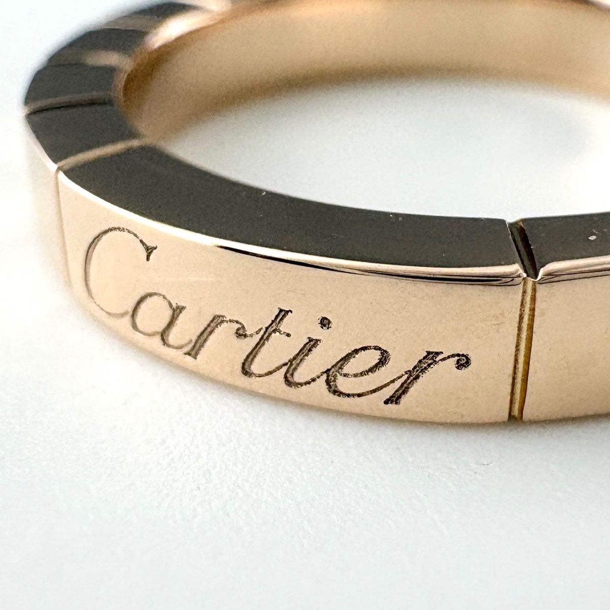 カルティエ CARTIER ラニエールリング PG ピンクゴールド 指輪 リング