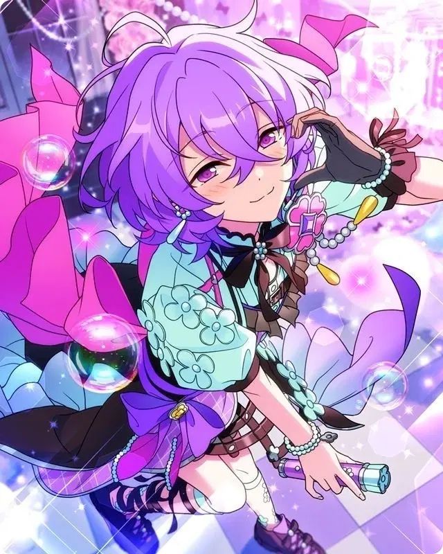 先行予約)あんさんぶるスターズ！ 花邑冬芽 フィーチャ1 フルセット コスプレ