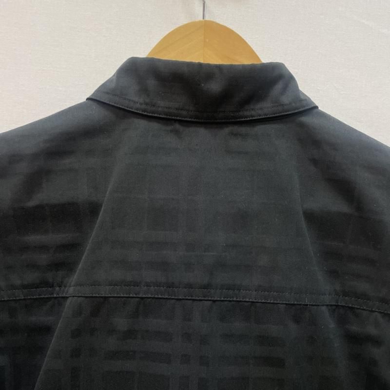 バーバリーブラックレーベル シャドー チェック柄 ジャケット ジップ