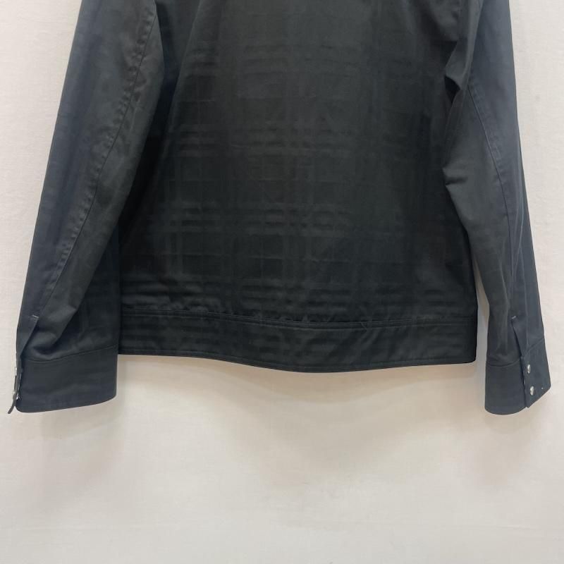 バーバリーブラックレーベル シャドー チェック柄 ジャケット ジップ