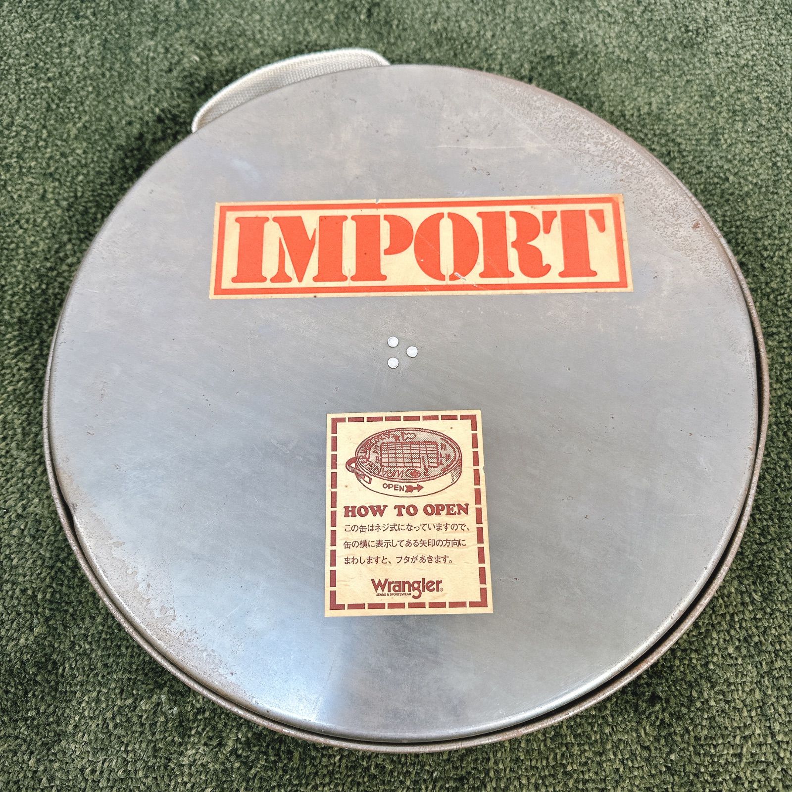 Wrangler Wrecords ラングラーミュージック缶 希少 70年代 Wrangler ラングラー WRECORDS WJR-103512 5LP レコード