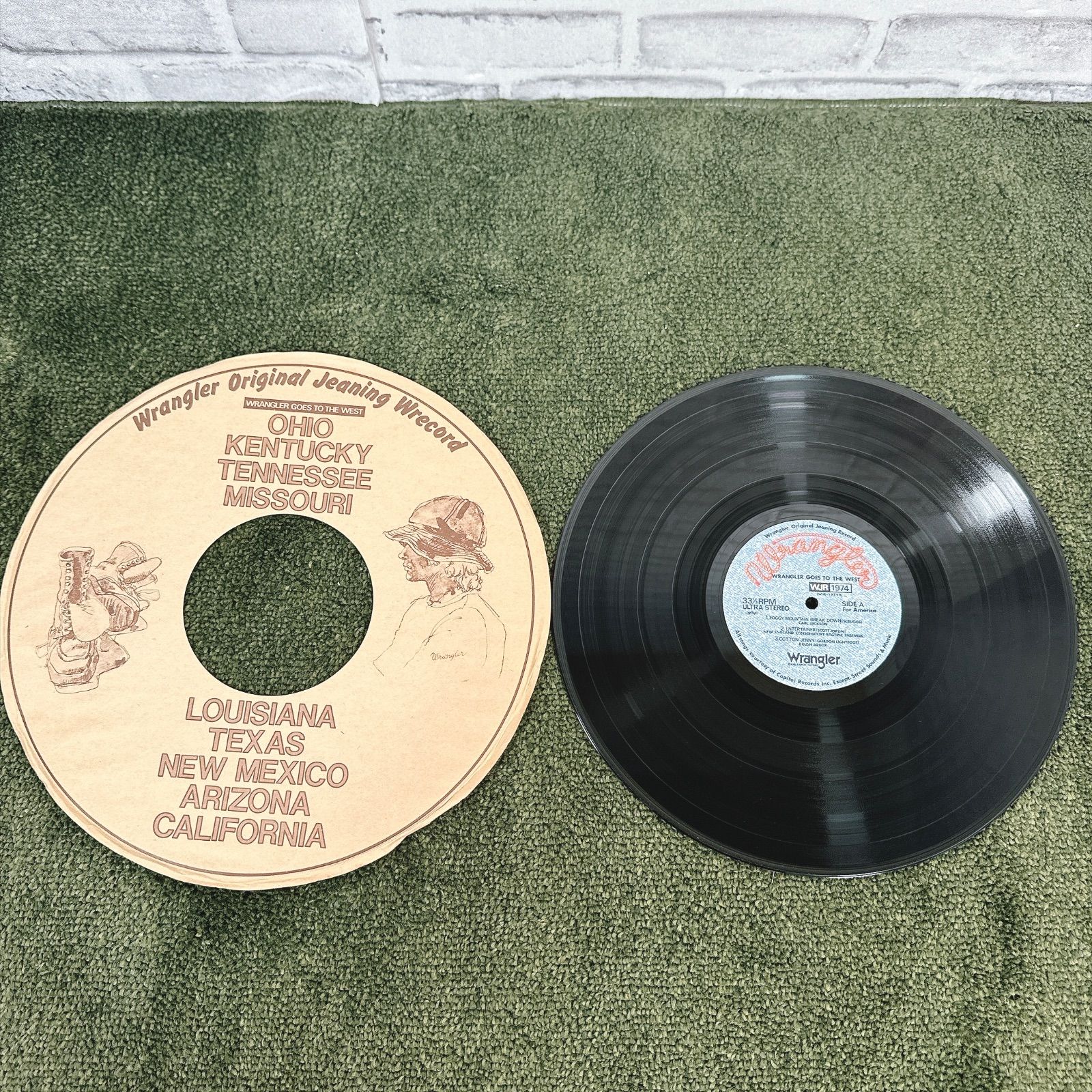 希少 70年代 Wrangler ラングラー WRECORDS WJR-103512 5LP レコード
