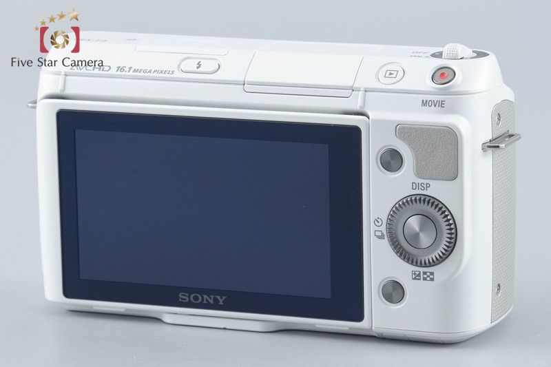 中古】SONY ソニー α NEX-F3 ズームレンズキット ホワイト シャッター
