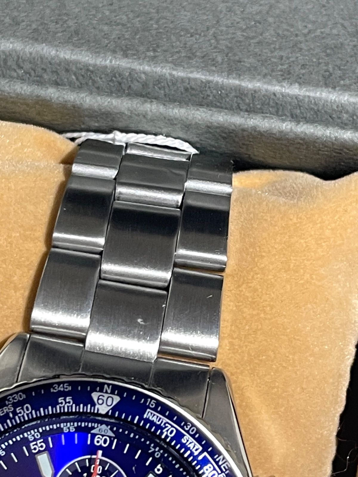 セイコー SEIKO パイロットクロノグラフ・クオーツ 腕時計SND255P1 逆