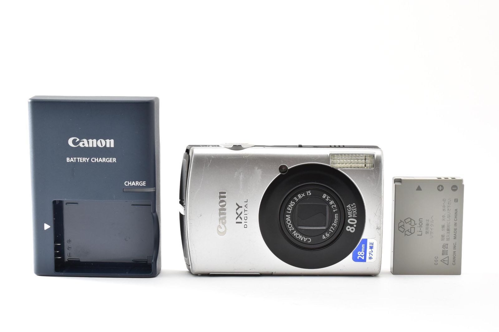 良品 CANON Ixy Digital 910 IS シルバー よ０１１