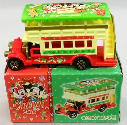 中古】トミカ オムニバス ディズニー・クリスマス 2016Ver.(イエロー