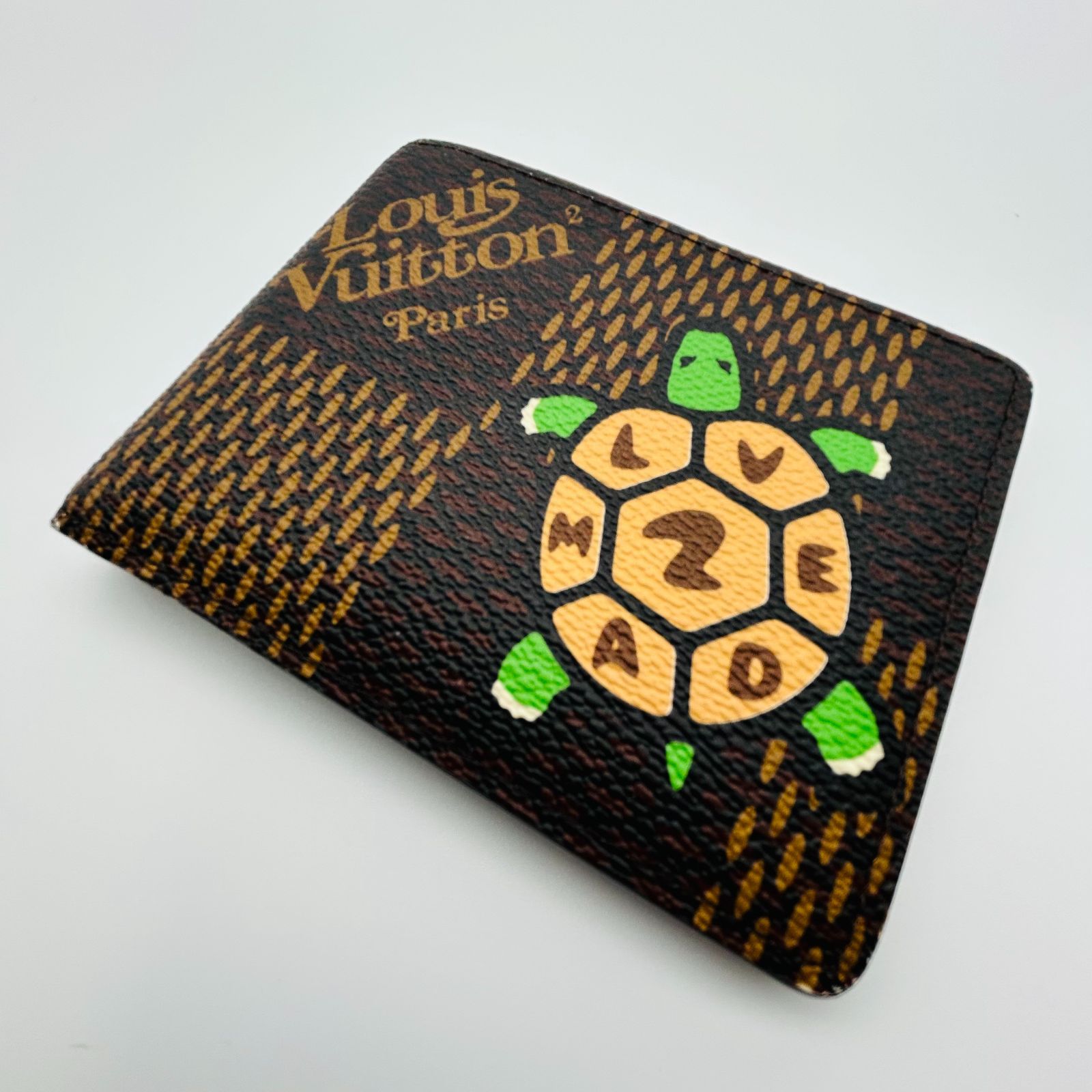 LOUIS VUITTON × NIGO NIGOコラボ ダミエ ジャイアント ポルトフォイユ