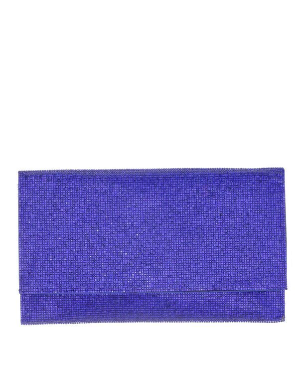 ニナ レディース バッグ Nina Womens Allover Crystal Cutch Electric Blue ブルー 22,260円
