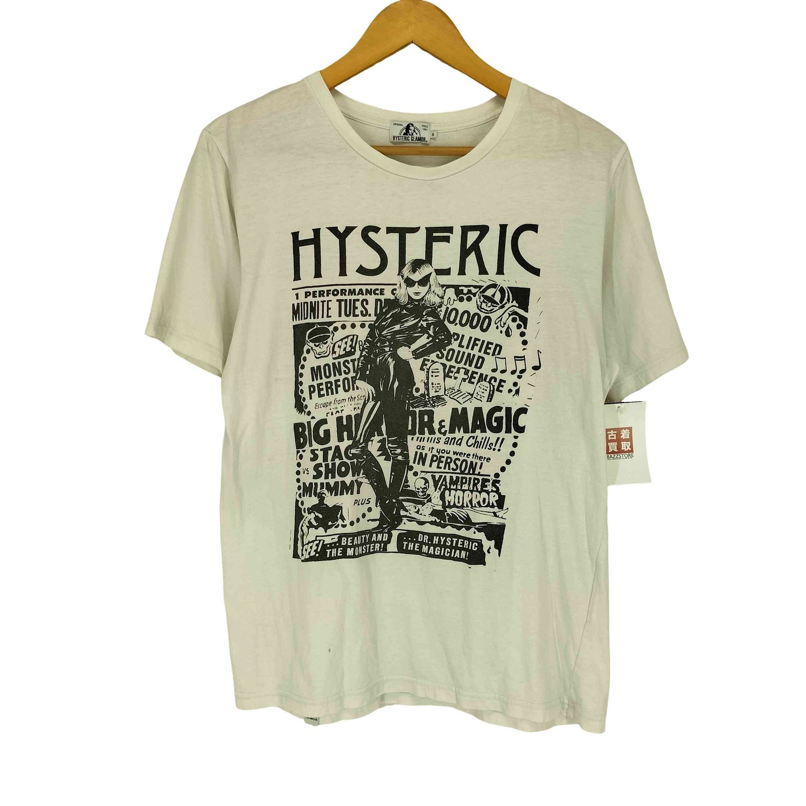 ヒステリックグラマー HYSTERIC GLAMOUR ガールプリント クルーネック