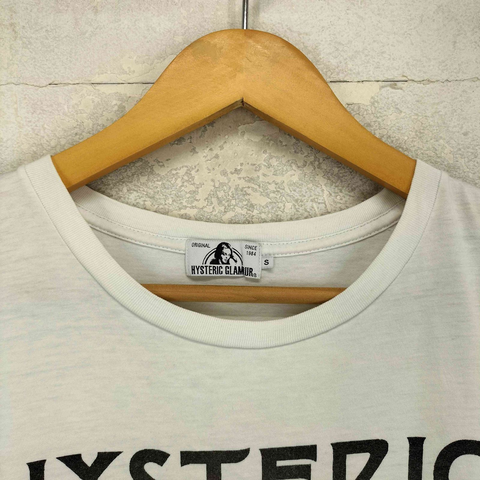 ヒステリックグラマー Hysteric Glamour クルーネックカットソー ヒステリックグラマー HYSTERIC GLAMOUR ガールプリント クルーネック