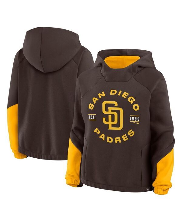 ファナティクス レディース アウター パーカー・スウェット Fanatics Womens Brown San Diego Padres Oversized Time to Win Pullover 16,265円