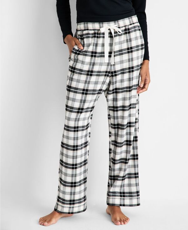 ステートオブデイ レディース アンダーウェア ナイトウェア パンツ State of Day Womens Flannel Pajama Pants XS3X Shelby Plaid チェック