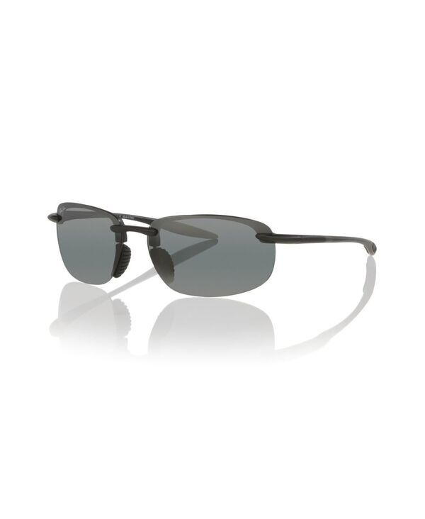 マウイジム レディース アクセサリー サングラス・アイウェア Maui Jim Unisex Sunglasses Hookipa Ultra MJ000794 Black Matte ブラック