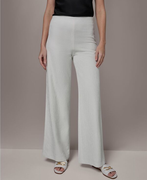 ダナ キャラン ニューヨーク レディース ボトムス カジュアルパンツ Donna Karanew York Womens WideLeg Pants Cream クリーム 17,736円