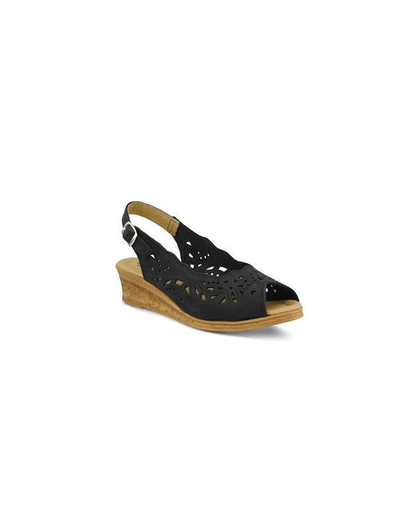 スプリングステップ レディース シューズ サンダル Spring Step Womens Orella Slingbacks with Adjustable Strap Black ブラック 21,735円