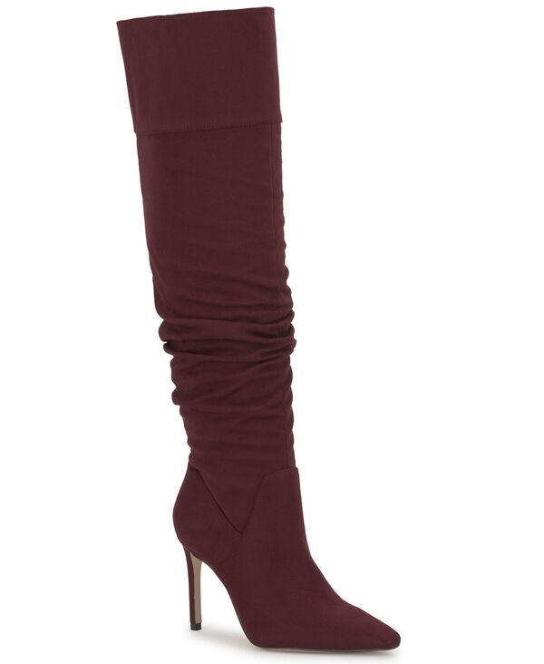 ジェシカシンプソン レディース シューズ ブーツ・レインブーツ Jessica Simpson Womens Olyra StilettovertheKnee Boots Cherry Mahogan 36,920円