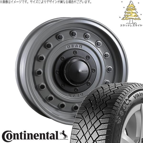 ジムニー JB64 JB23 JA22 JA12 215/70R16 スタッドレスタイヤ ホイール 4本セット | コンチネンタル バイキングコンタクト7 × クリムソン ディーン コロラド スティールグレー 16インチ 5.5J +20 5穴139.7 133,461円