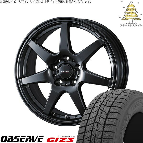 クラウンスポーツ 235/60R18 スタッドレスタイヤ ホイール 4本セット 