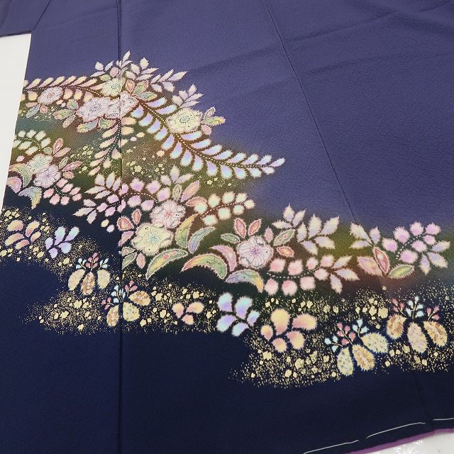 六花-RIKKA- 美品未着用 正絹 やまと誂製 翠山工房 桐屋の辻が花 非
