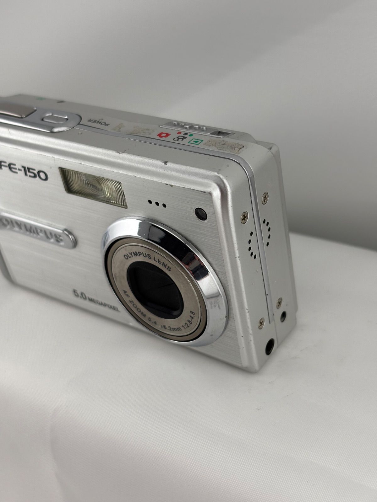 2464【動作確認済み】 OLYMPUS FE-150 シルバー オリンパス コンパクト