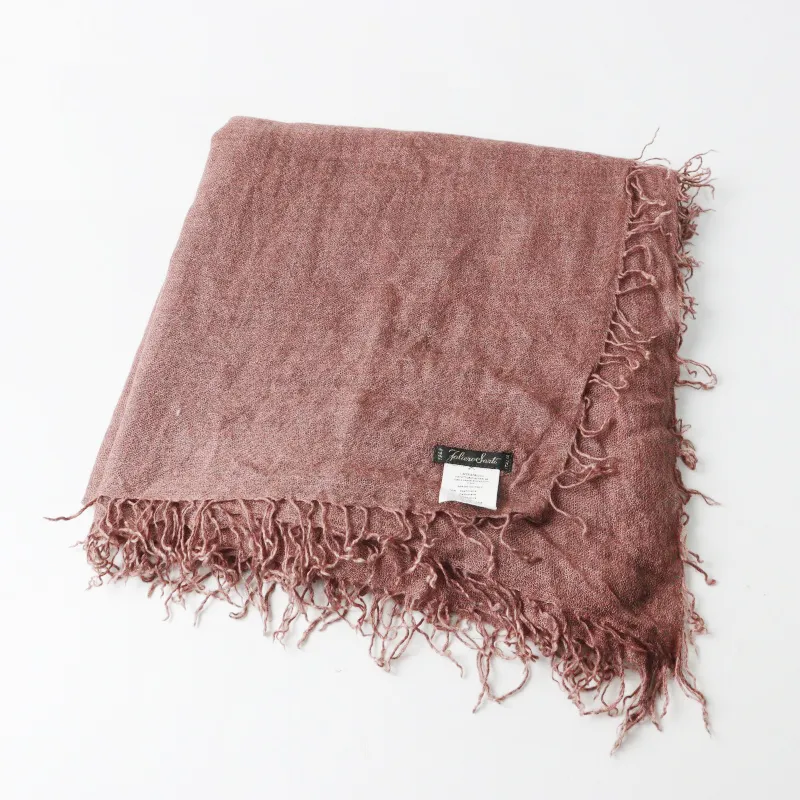 希少✨ファリエロサルティ ストール 大判サイズ カシミヤ混 イタリア製 美品 ファリエロサルティ Faliero Sarti イタリア製 カシミヤ混大判