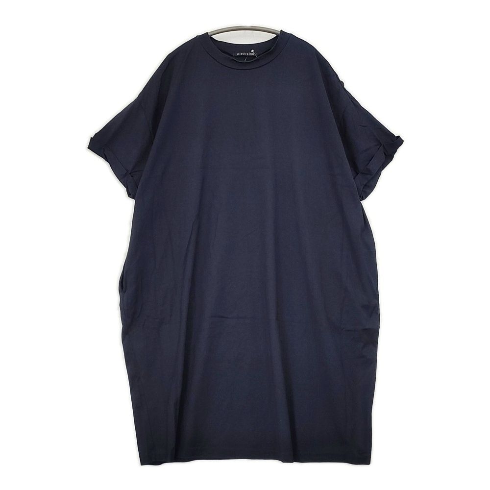 mizuiro-ind コットン 半袖 ドロップショルダー ワイドシルエット