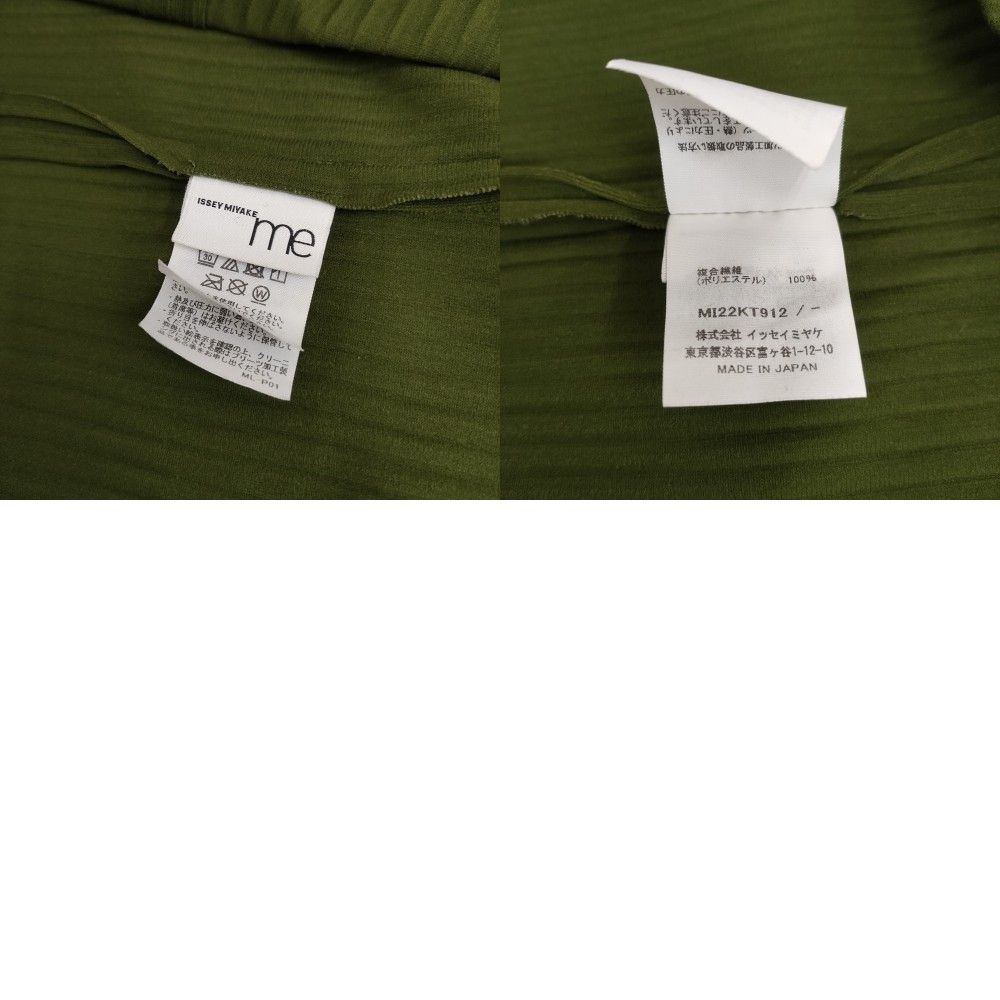me ISSEY MIYAKE プリーツ MI22KT912 ノースリーブ ワンピース
