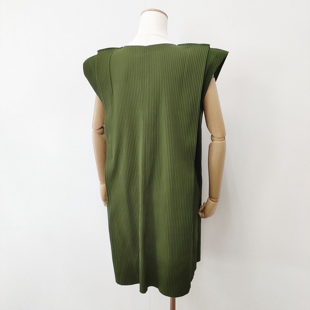 me ISSEY MIYAKE プリーツ MI22KT912 ノースリーブ ワンピース