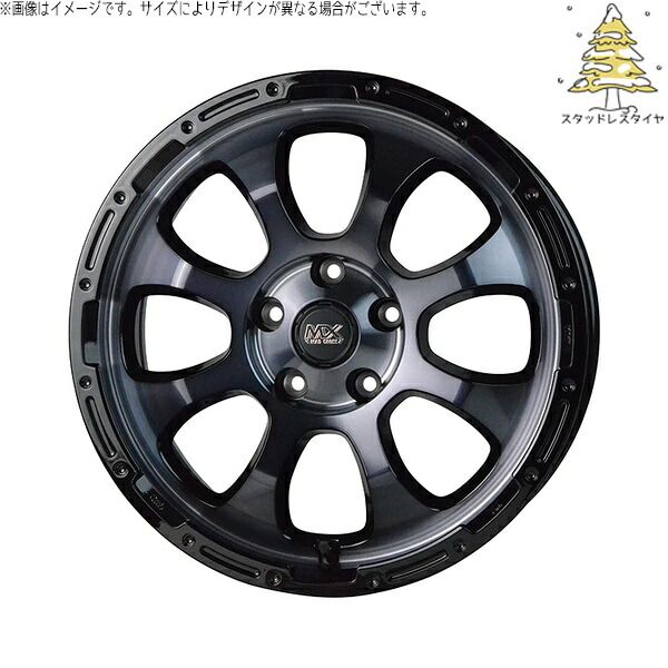 ヤリスクロス 215/55R17 スタッドレスタイヤ ホイール 4本セット