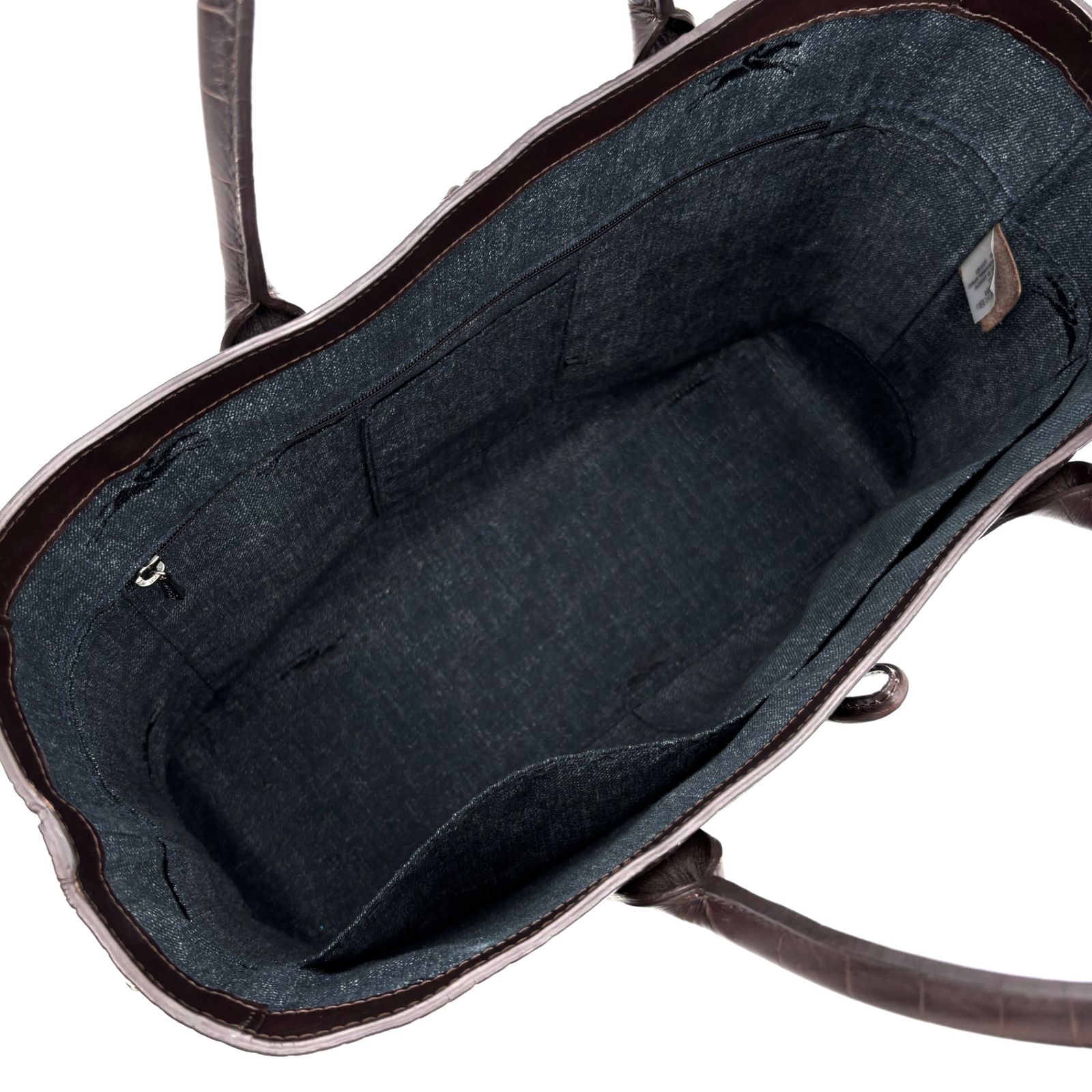 極美品 LONGCHAMP ロンシャン ロゾ トートバッグ ハンドバッグ クロコ
