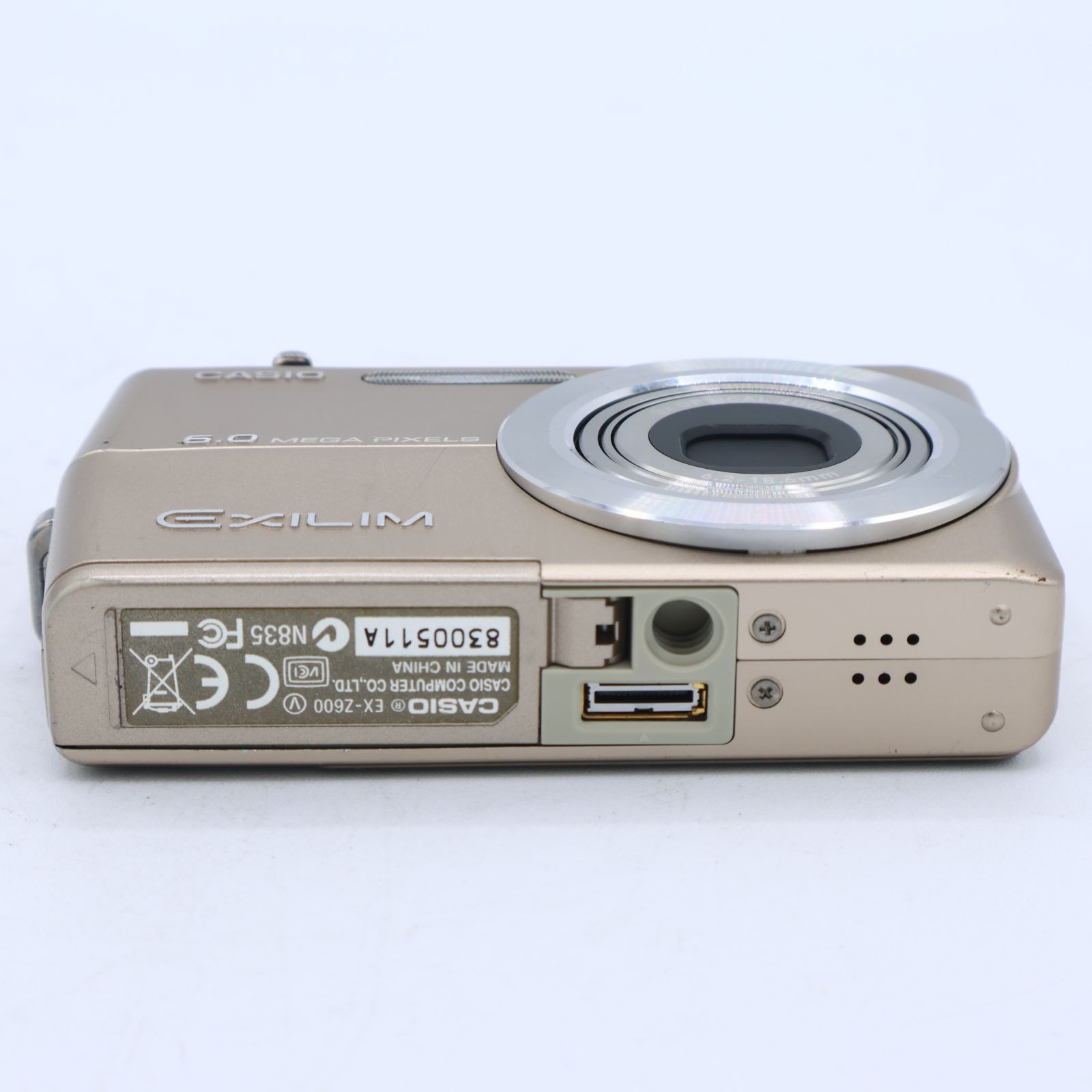 CASIO デジタルカメラ 本体 CASIO カシオ デジタルカメラ EXILIM ZOOM EX-Z600 #260903_8300511A
