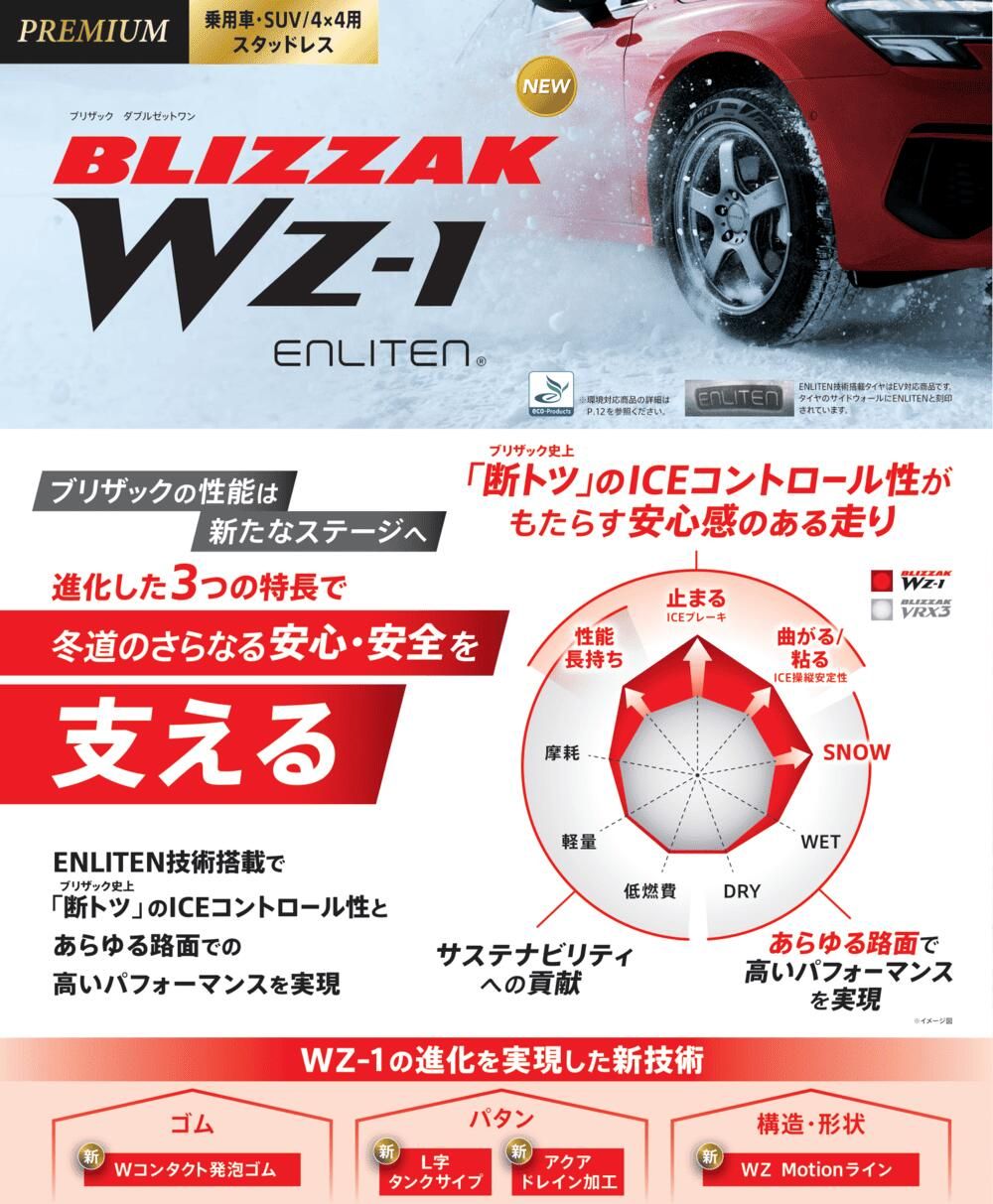 ZR-V エルグランド 225/55R18 スタッドレス-studlessタイヤ 車 4本