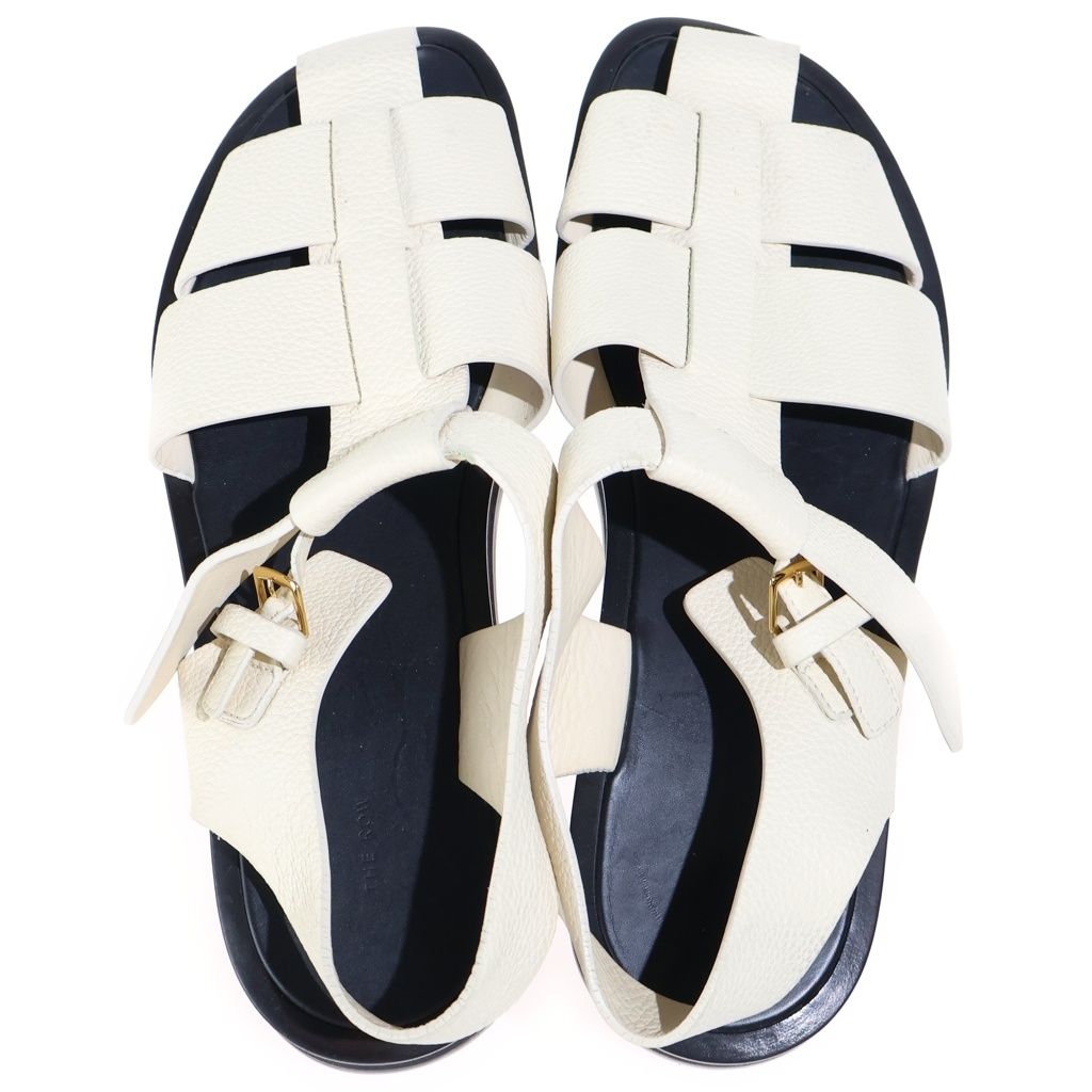THE ROW (ザロウ) FISHERMAN フィッシャーマン レザー グルカサンダル