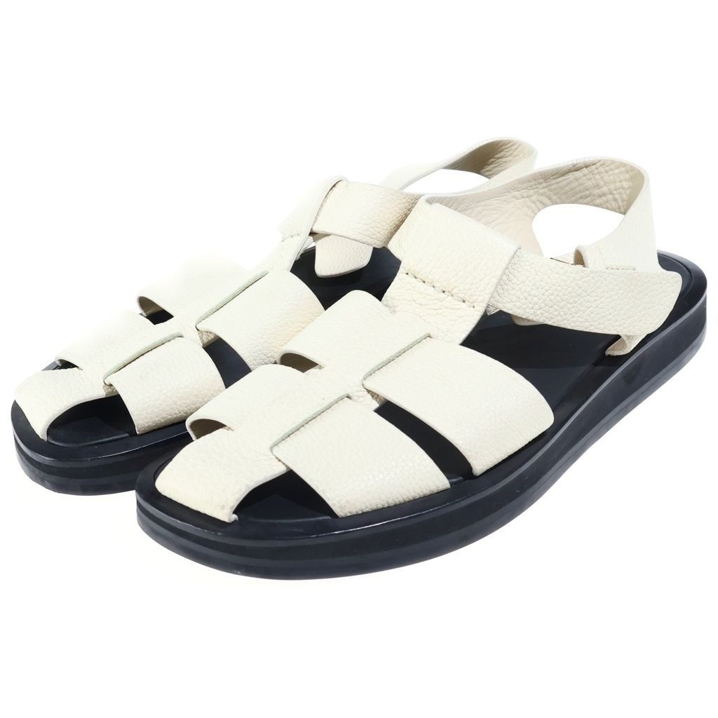 THE ROW (ザロウ) FISHERMAN フィッシャーマン レザー グルカサンダル