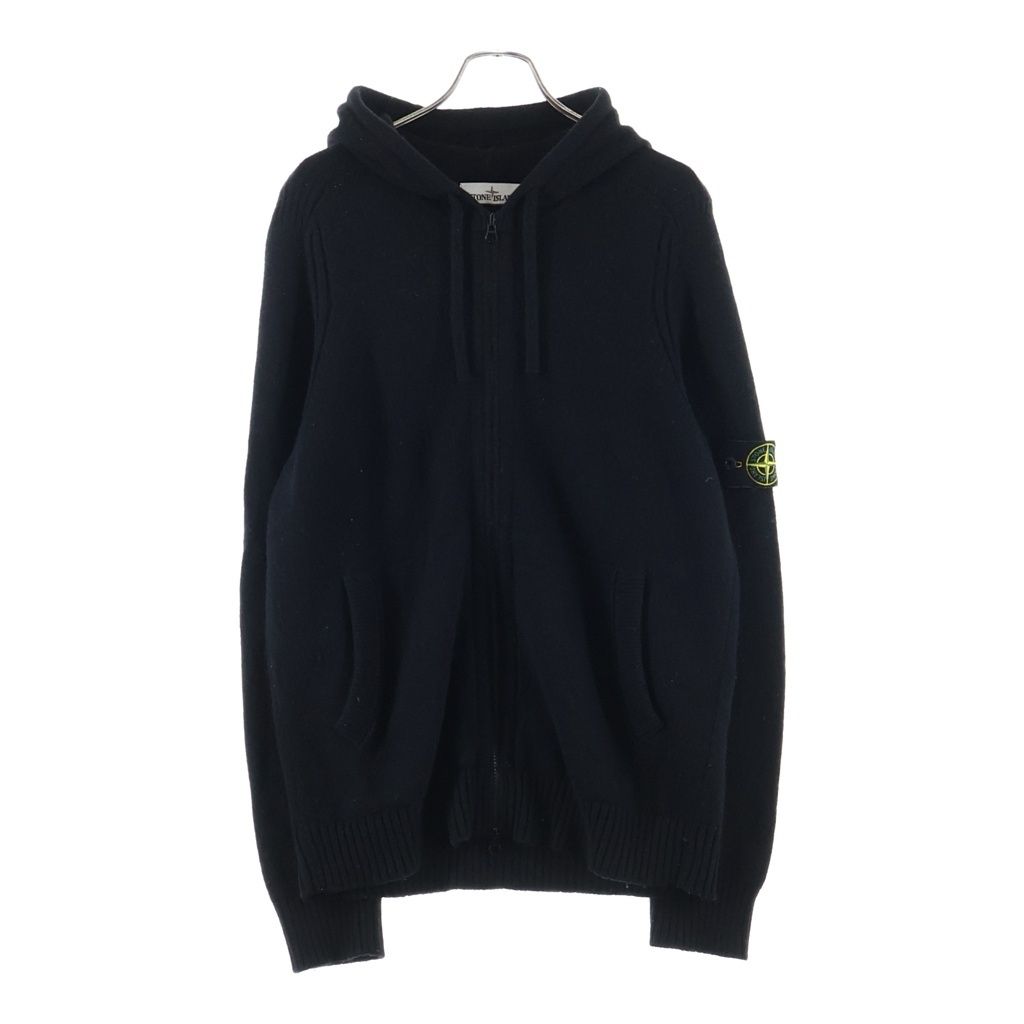 STONE ISLAND (ストーンアイランド) ジップアップ ニットパーカー