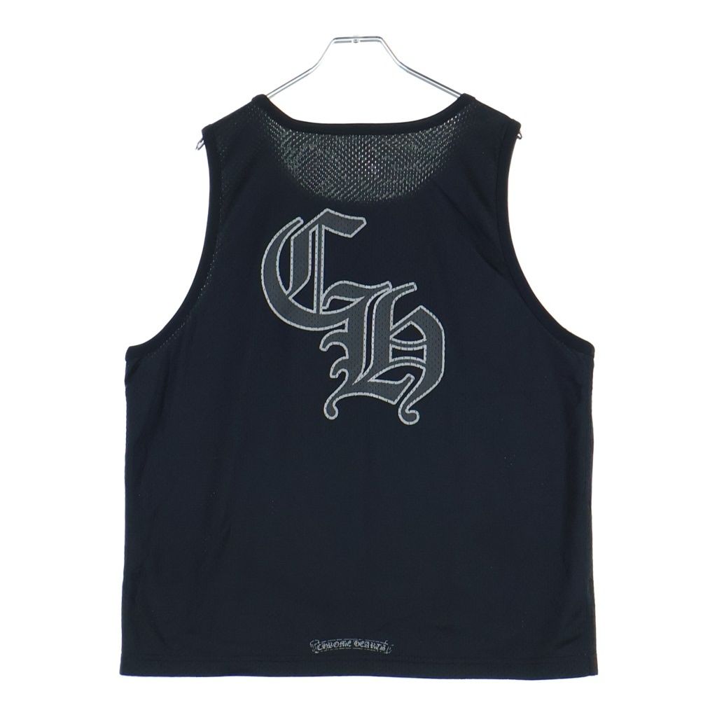 CHROME HEARTS メッシュジャージ　トップス CHROME HEARTS (クロムハーツ) Mesh Warm Up Jersey メッシュ ウォーム