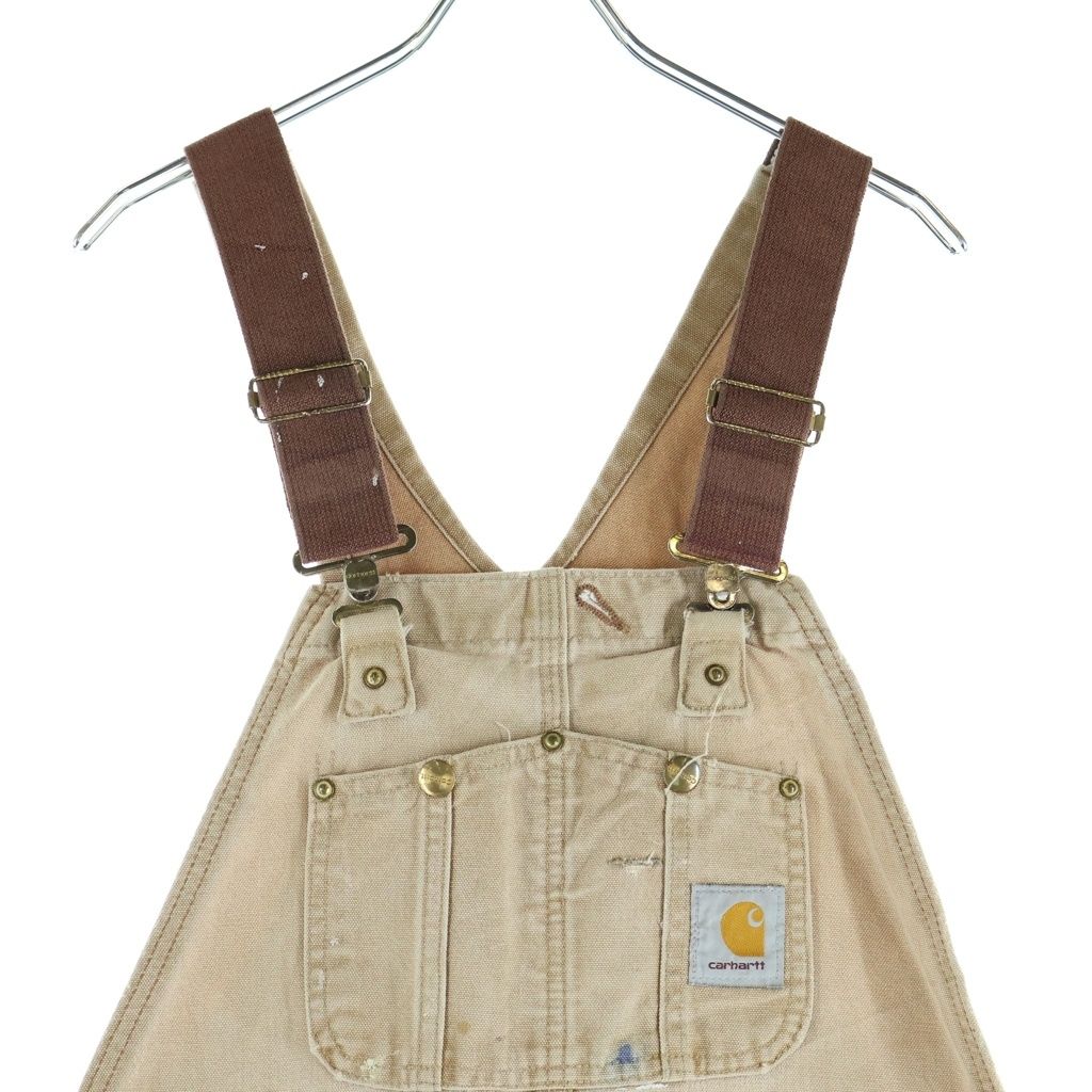 CARHARTT (カーハート) 00s ダブルニー ダック R01 BRN オーバーオール