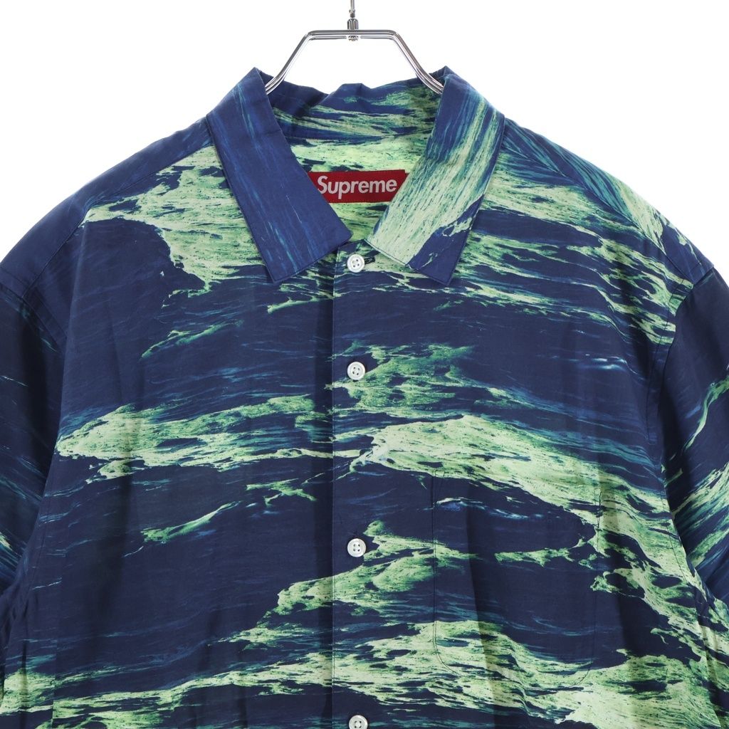 SUPREME (シュプリーム) 25SS Boat S/S Shirt ボート 総柄プリント