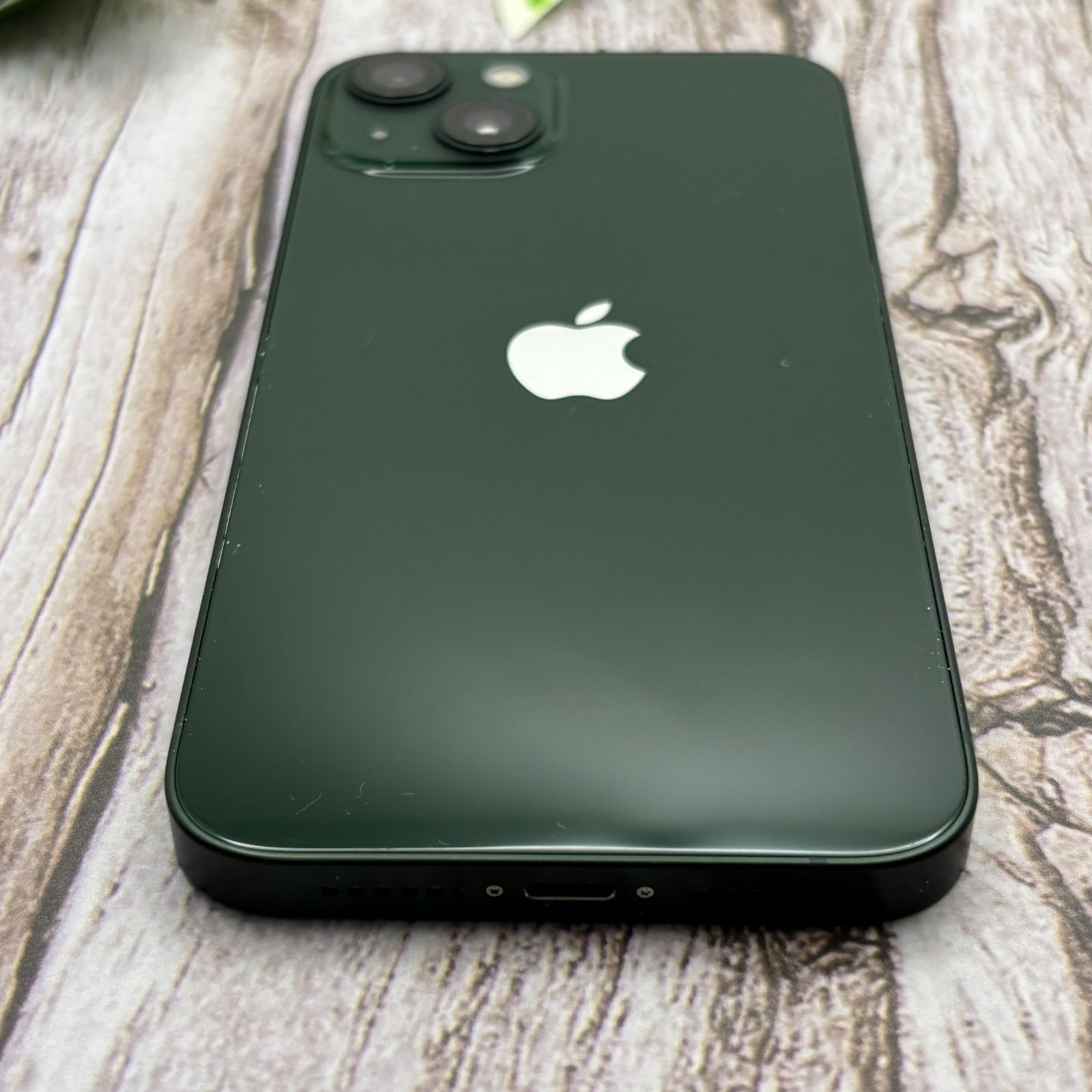 iPhone 13 128GB グリーン SIMフリー 純正バッテリー100% - メルカリ