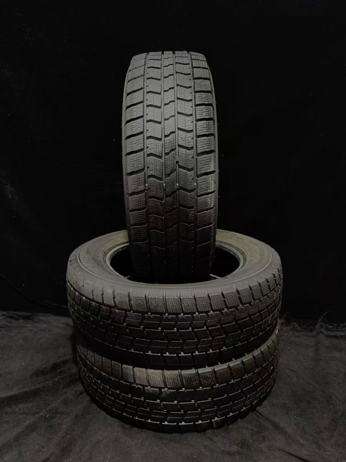 22年製 中古タイヤ3本セット GOODYEAR 185/60R15 84Q 8分山