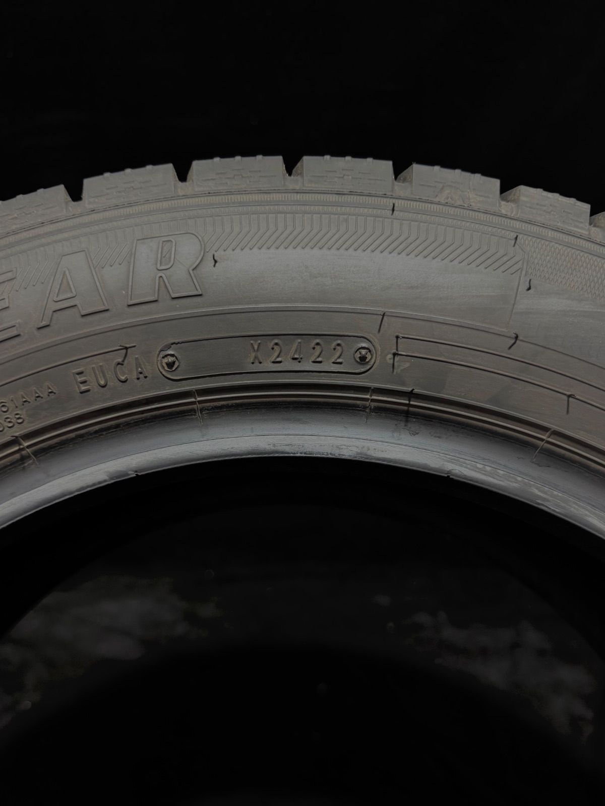 22年製 中古タイヤ3本セット GOODYEAR 185/60R15 84Q 8分山