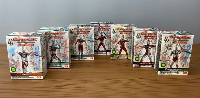 未開封】BANDAI 2006年 HD ウルトラマンメビウス＆ウルトラ兄弟 全7種