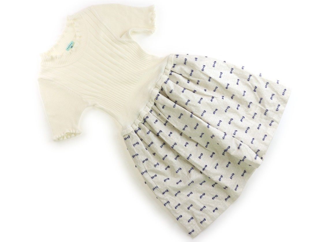 【TOCCA】トッカキッズ長袖ニットワンピース 140 トッカ/Tocca】ワンピース 140サイズ 女の子【子供服・ベビー服