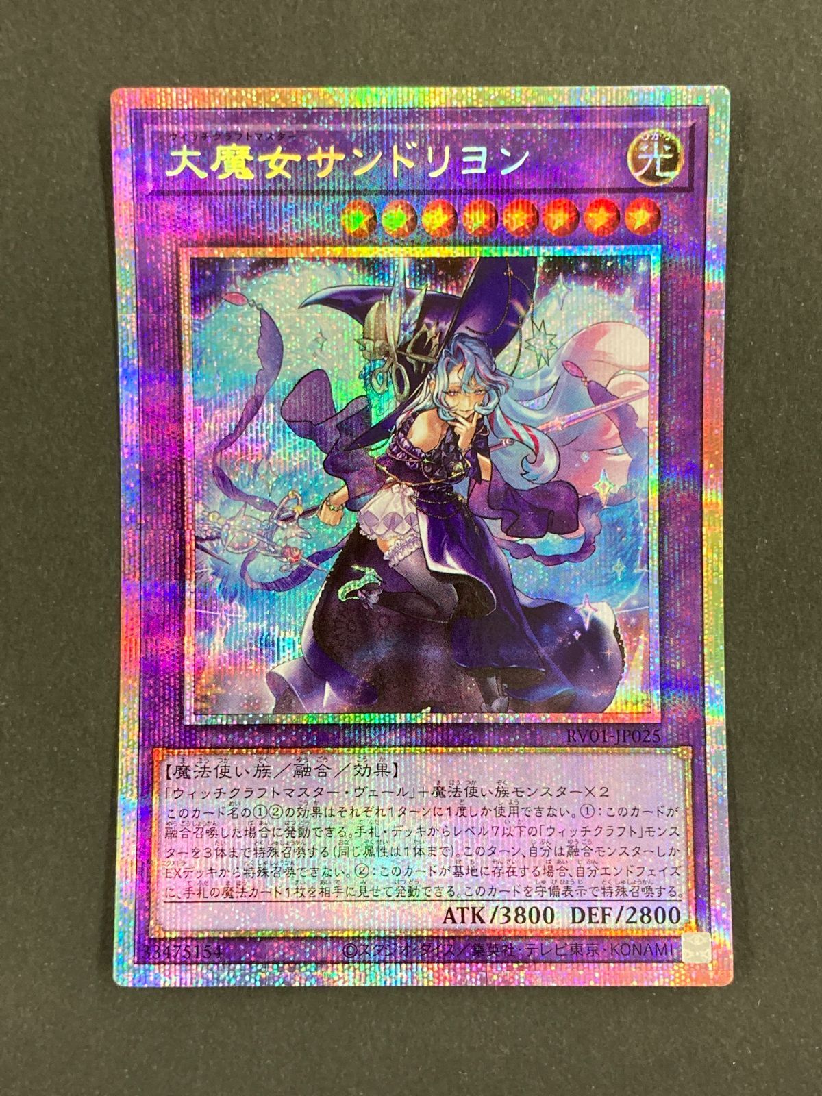 J077[PK]Y8383(カード) 遊戯王 大魔女サンドリヨン RV01-JP025